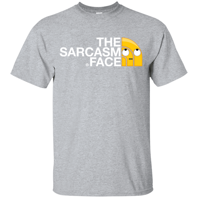 T-Shirts Sport Grey / YXS Sarcasm Face Youth T-Shirt