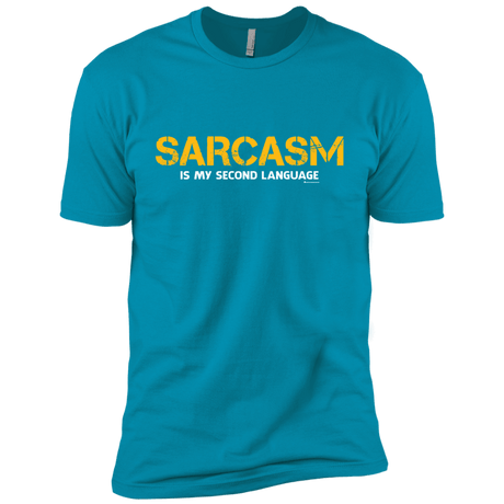 T-Shirts Turquoise / YXS Sarcasm Is My Second Language Boys Premium T-Shirt