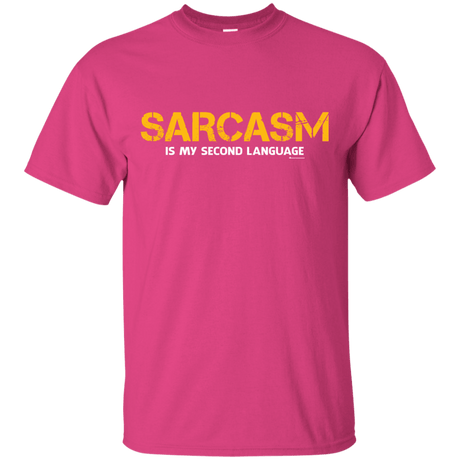 T-Shirts Heliconia / Small Sarcasm Is My Second Language T-Shirt