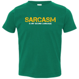 T-Shirts Kelly / 2T Sarcasm Is My Second Language Toddler Premium T-Shirt