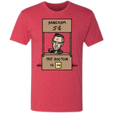 T-Shirts Vintage Red / S Sarcasm Stand Men's Triblend T-Shirt