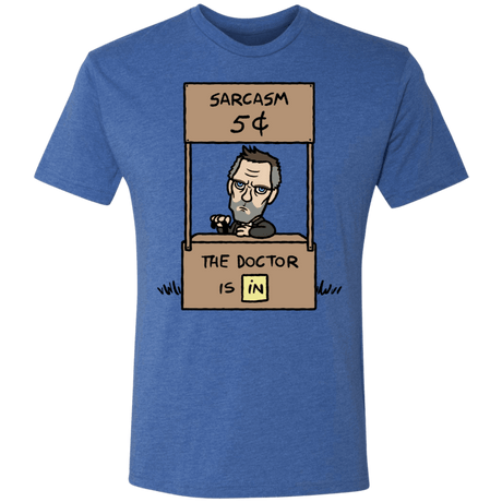 T-Shirts Vintage Royal / S Sarcasm Stand Men's Triblend T-Shirt