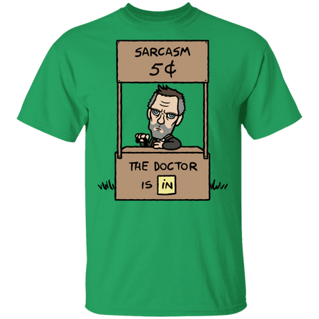 T-Shirts Irish Green / S Sarcasm Stand T-Shirt