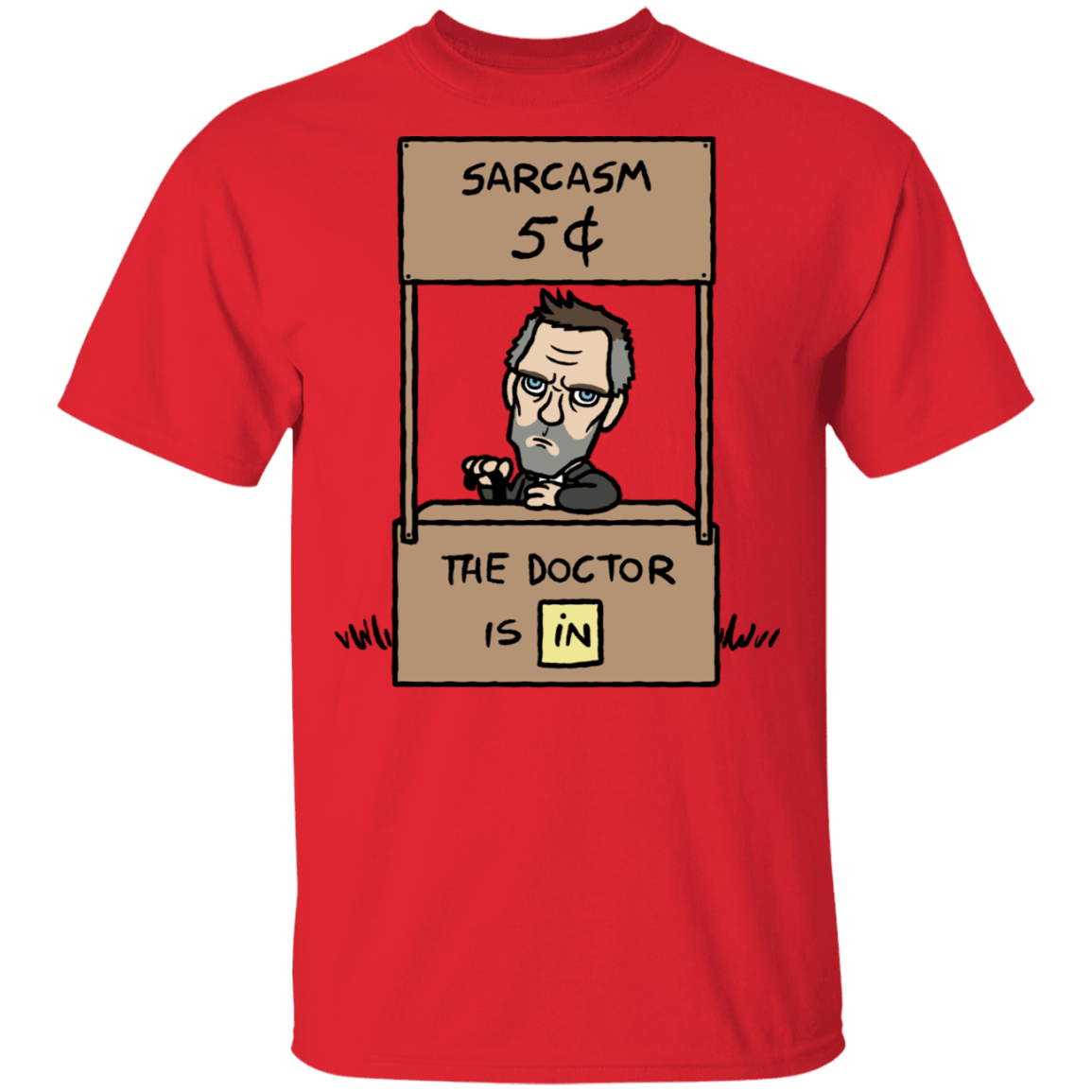 T-Shirts Red / S Sarcasm Stand T-Shirt