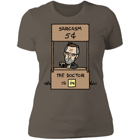 T-Shirts Warm Grey / S Sarcasm Stand Women's Premium T-Shirt