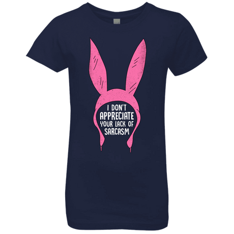 T-Shirts Midnight Navy / YXS Sarcasm Wins Girls Premium T-Shirt