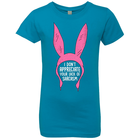 T-Shirts Turquoise / YXS Sarcasm Wins Girls Premium T-Shirt