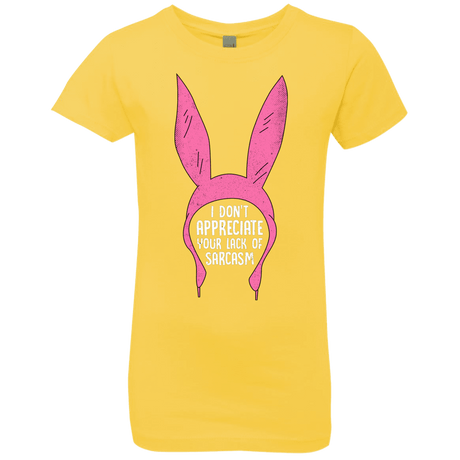 T-Shirts Vibrant Yellow / YXS Sarcasm Wins Girls Premium T-Shirt