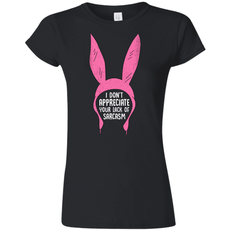 T-Shirts Black / S Sarcasm Wins Junior Slimmer-Fit T-Shirt