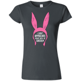 T-Shirts Charcoal / S Sarcasm Wins Junior Slimmer-Fit T-Shirt