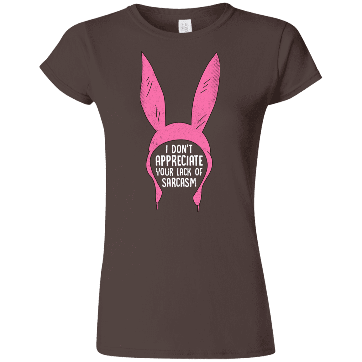 T-Shirts Dark Chocolate / S Sarcasm Wins Junior Slimmer-Fit T-Shirt