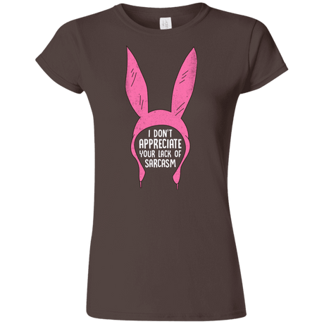 T-Shirts Dark Chocolate / S Sarcasm Wins Junior Slimmer-Fit T-Shirt