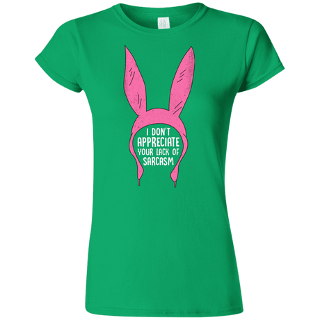 T-Shirts Irish Green / S Sarcasm Wins Junior Slimmer-Fit T-Shirt