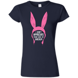 T-Shirts Navy / S Sarcasm Wins Junior Slimmer-Fit T-Shirt