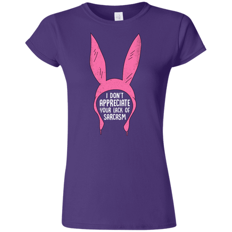 T-Shirts Purple / S Sarcasm Wins Junior Slimmer-Fit T-Shirt