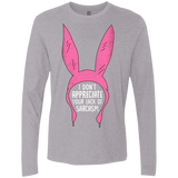T-Shirts Heather Grey / S Sarcasm Wins Men's Premium Long Sleeve