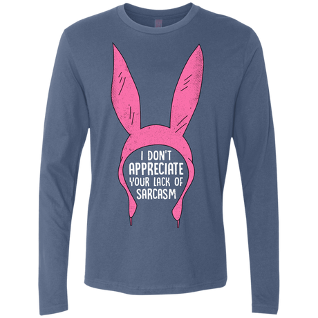 T-Shirts Indigo / S Sarcasm Wins Men's Premium Long Sleeve