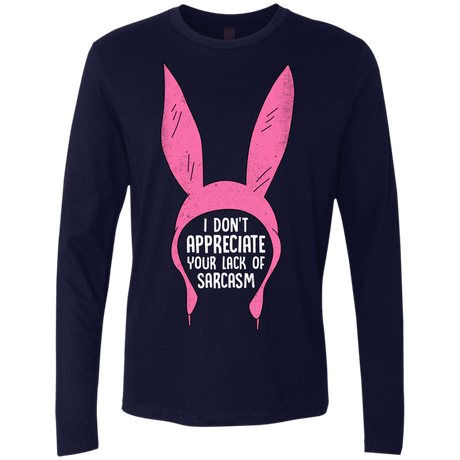 T-Shirts Midnight Navy / S Sarcasm Wins Men's Premium Long Sleeve