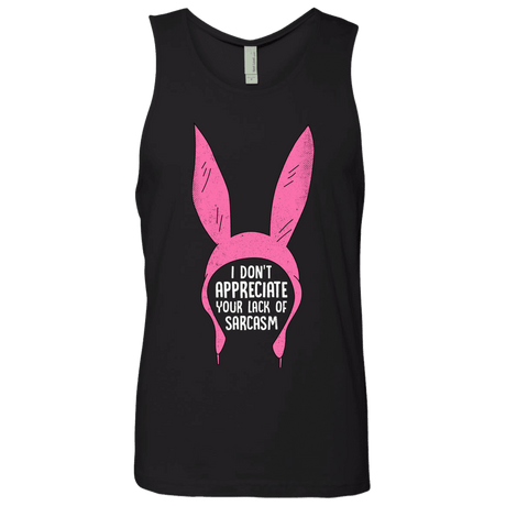 T-Shirts Black / S Sarcasm Wins Men's Premium Tank Top