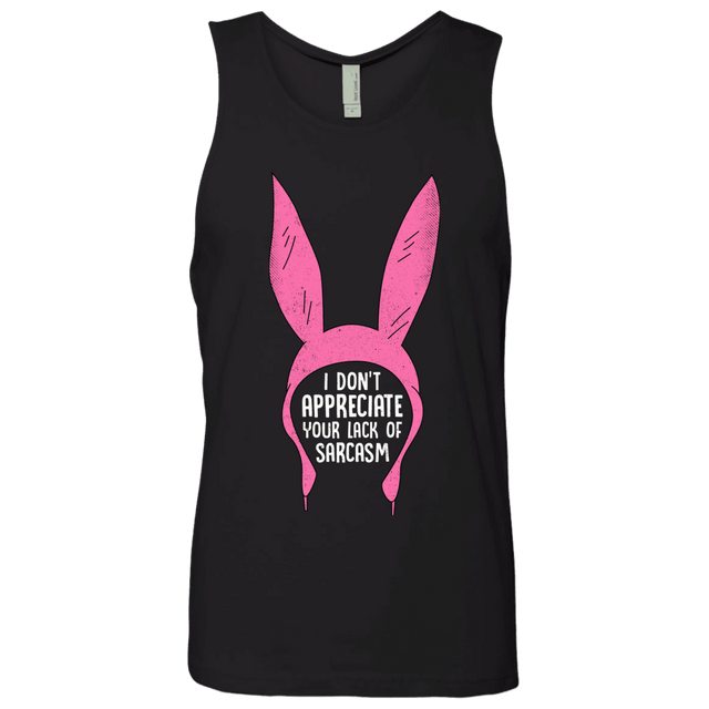 T-Shirts Black / S Sarcasm Wins Men's Premium Tank Top