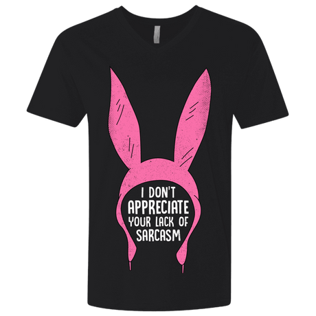 T-Shirts Black / X-Small Sarcasm Wins Men's Premium V-Neck