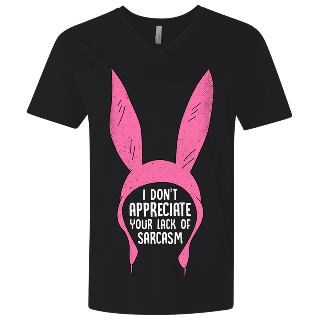 T-Shirts Black / X-Small Sarcasm Wins Men's Premium V-Neck