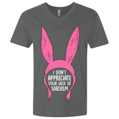 T-Shirts Heavy Metal / X-Small Sarcasm Wins Men's Premium V-Neck