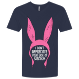 T-Shirts Midnight Navy / X-Small Sarcasm Wins Men's Premium V-Neck