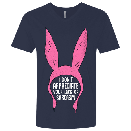 T-Shirts Midnight Navy / X-Small Sarcasm Wins Men's Premium V-Neck
