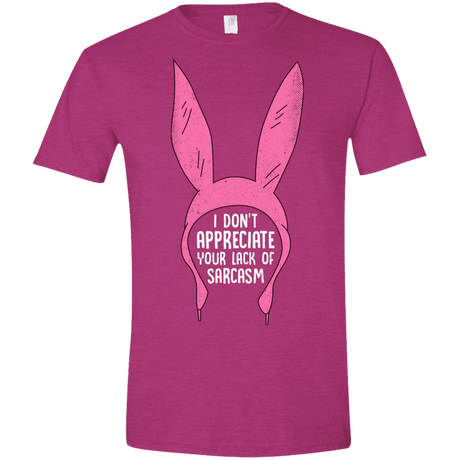 T-Shirts Antique Heliconia / S Sarcasm Wins Men's Semi-Fitted Softstyle