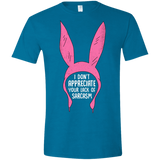 T-Shirts Antique Sapphire / S Sarcasm Wins Men's Semi-Fitted Softstyle