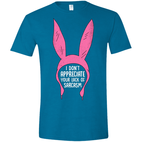 T-Shirts Antique Sapphire / S Sarcasm Wins Men's Semi-Fitted Softstyle