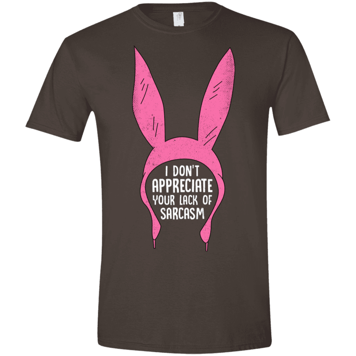 T-Shirts Dark Chocolate / S Sarcasm Wins Men's Semi-Fitted Softstyle