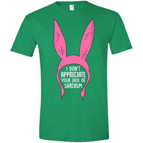 T-Shirts Heather Irish Green / S Sarcasm Wins Men's Semi-Fitted Softstyle