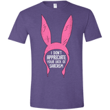 T-Shirts Heather Purple / S Sarcasm Wins Men's Semi-Fitted Softstyle