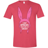 T-Shirts Heather Red / S Sarcasm Wins Men's Semi-Fitted Softstyle