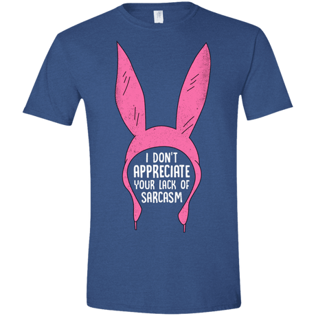 T-Shirts Heather Royal / X-Small Sarcasm Wins Men's Semi-Fitted Softstyle