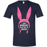 T-Shirts Navy / X-Small Sarcasm Wins Men's Semi-Fitted Softstyle