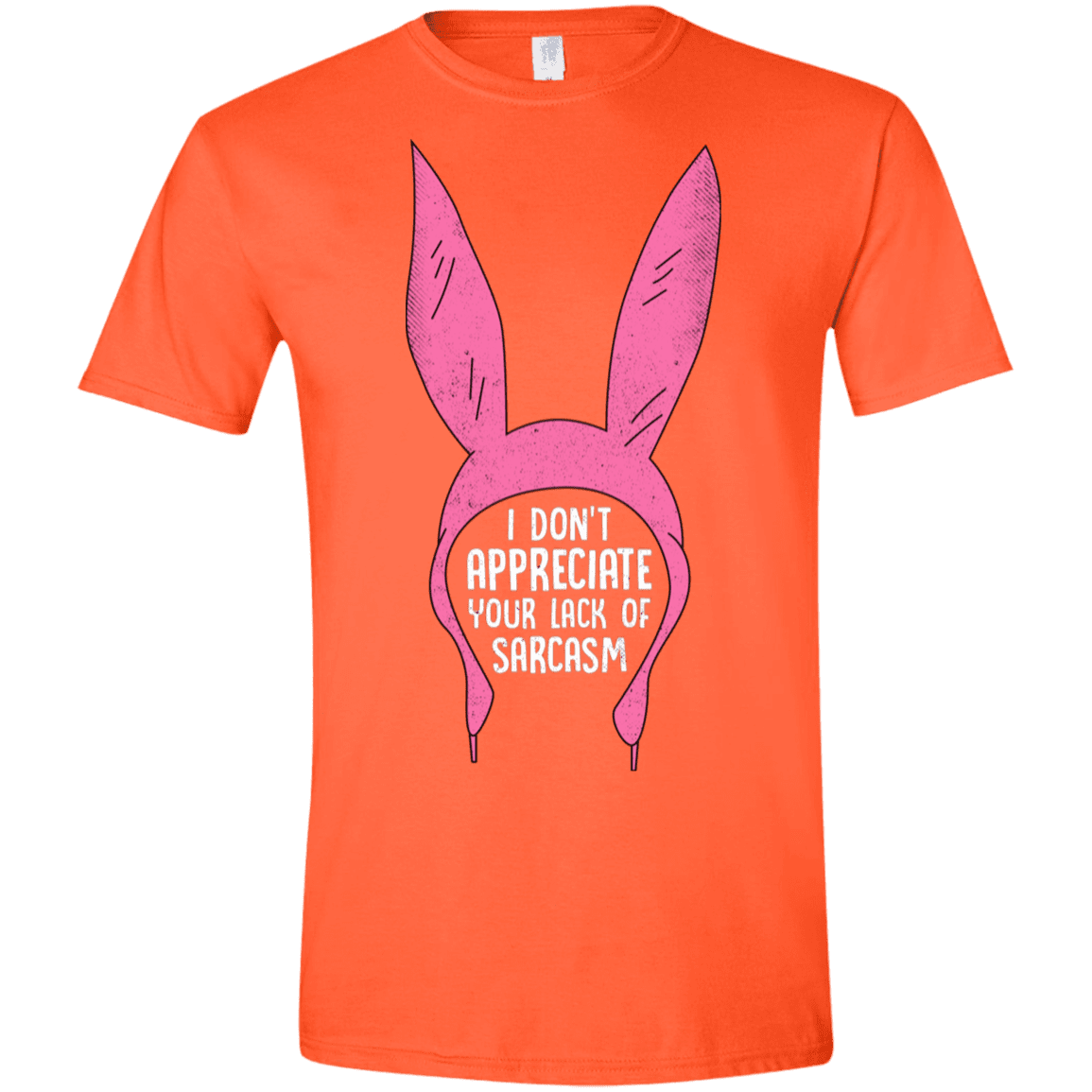 T-Shirts Orange / S Sarcasm Wins Men's Semi-Fitted Softstyle