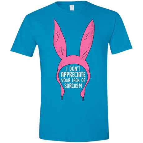 T-Shirts Sapphire / S Sarcasm Wins Men's Semi-Fitted Softstyle