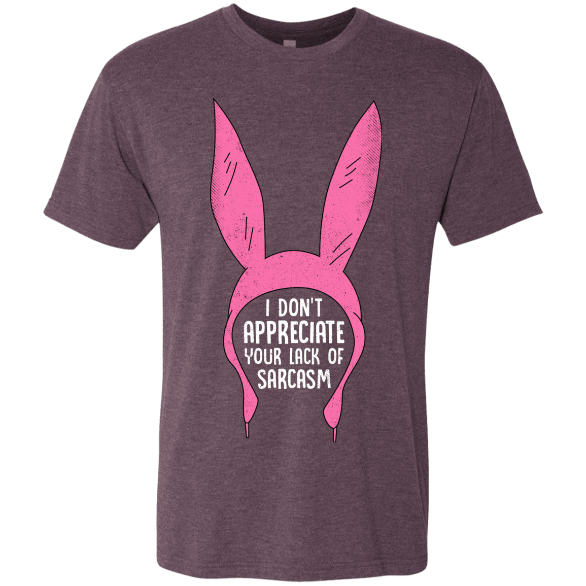 T-Shirts Vintage Purple / S Sarcasm Wins Men's Triblend T-Shirt