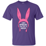 T-Shirts Purple / S Sarcasm Wins T-Shirt