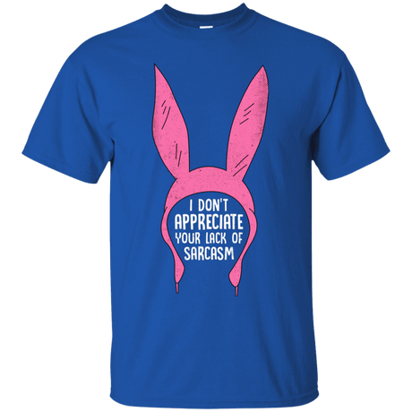 T-Shirts Royal / S Sarcasm Wins T-Shirt