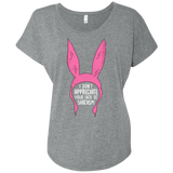 T-Shirts Premium Heather / X-Small Sarcasm Wins Triblend Dolman Sleeve