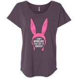 T-Shirts Vintage Purple / X-Small Sarcasm Wins Triblend Dolman Sleeve