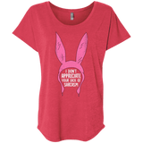 T-Shirts Vintage Red / X-Small Sarcasm Wins Triblend Dolman Sleeve