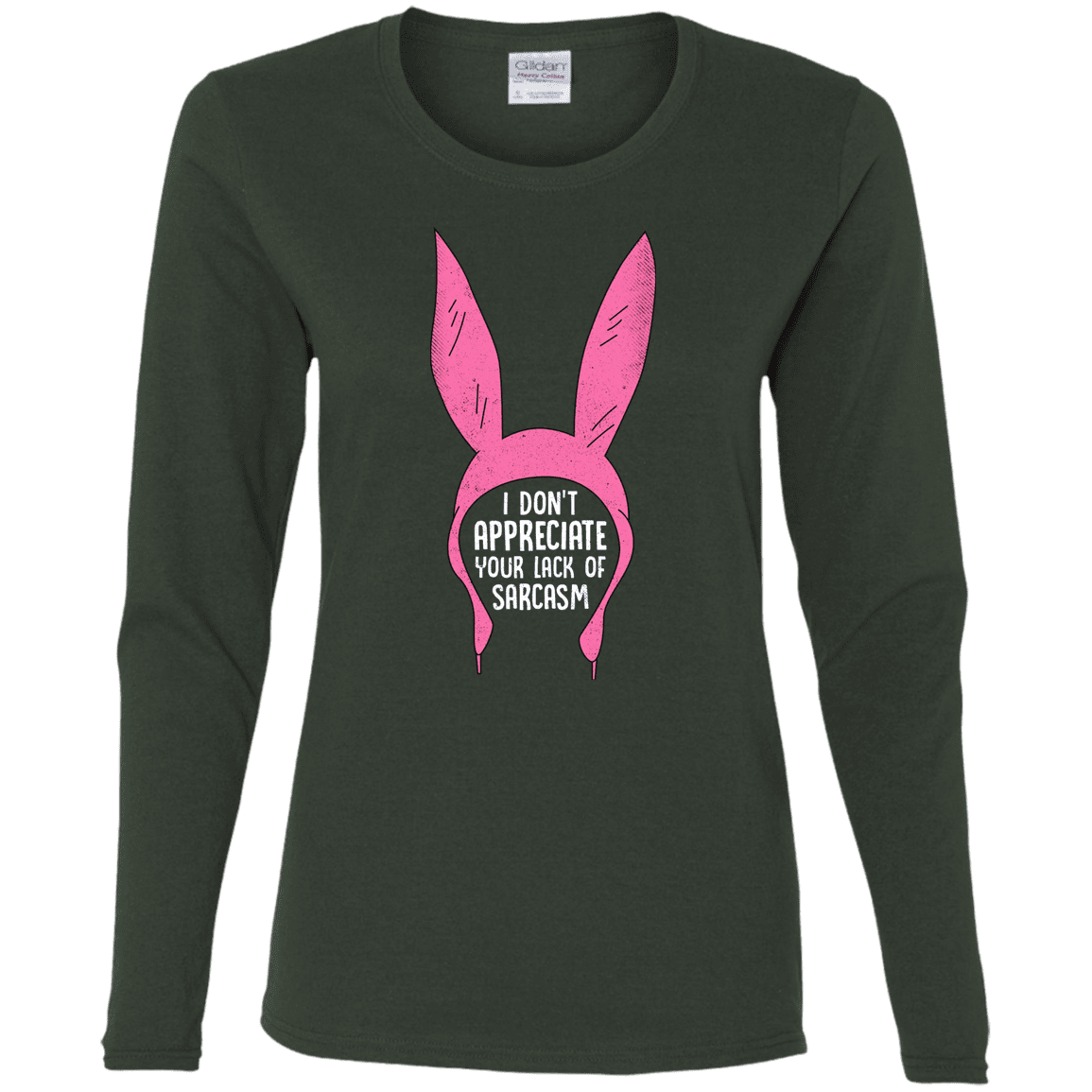 T-Shirts Forest / S Sarcasm Wins Women's Long Sleeve T-Shirt