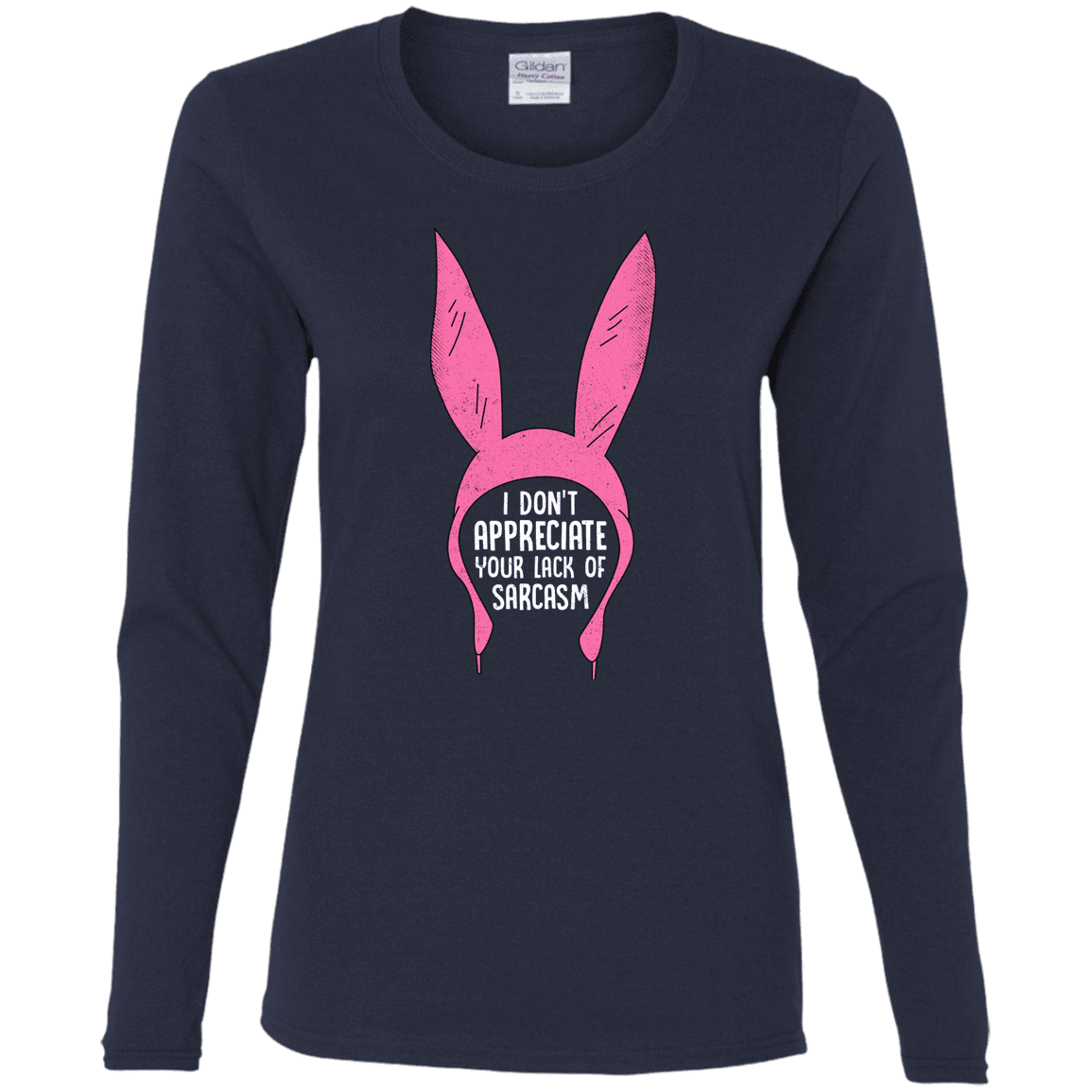 T-Shirts Navy / S Sarcasm Wins Women's Long Sleeve T-Shirt