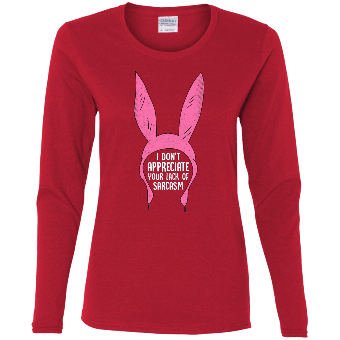 T-Shirts Red / S Sarcasm Wins Women's Long Sleeve T-Shirt