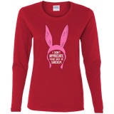 T-Shirts Red / S Sarcasm Wins Women's Long Sleeve T-Shirt